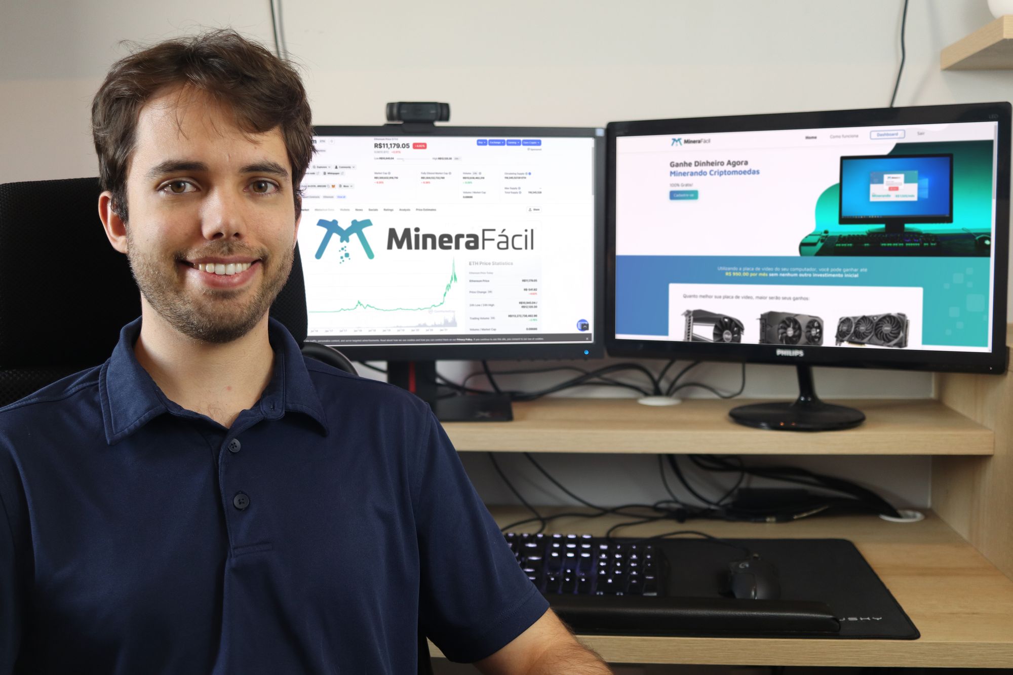 Startup transforma leigos em mineradores de criptomoedas