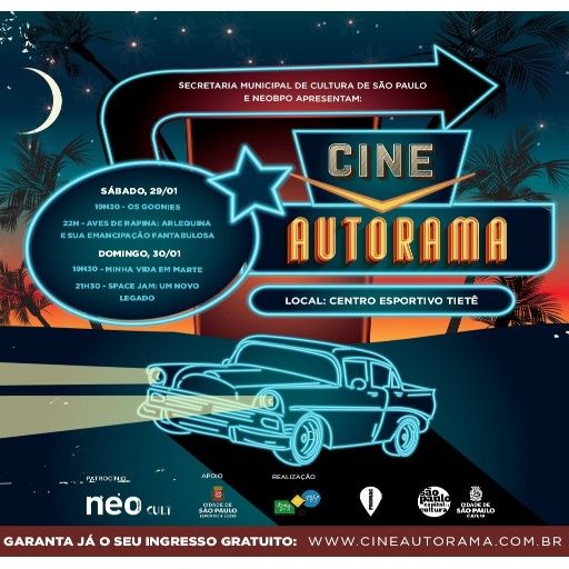 NEO patrocina mais uma ação do Cine Autorama, que exibirá gratuitamente quatro filmes em São Paulo