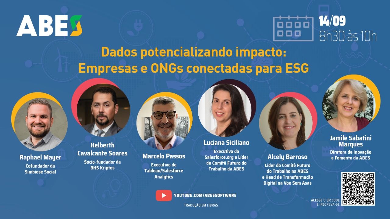 ABES promove evento sobre como dados podem potencializar as melhores práticas de ESG