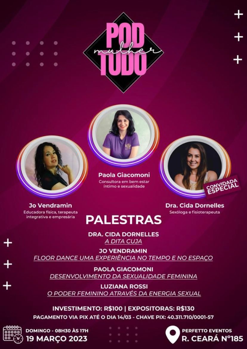 Pod Tudo Mulher: o evento que celebrará a confiança e força feminina